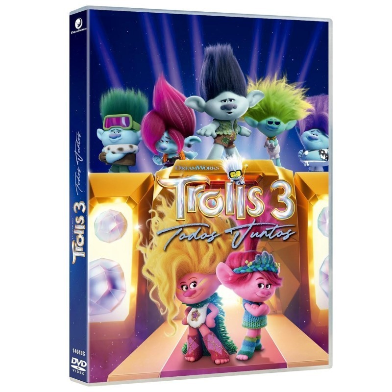 Trolls 3: Todos Juntos [DVD] (2023) Trolls Band Together