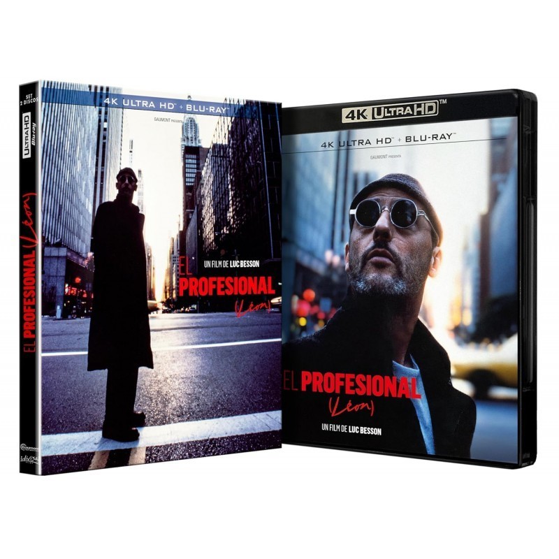 El Profesional (Léon) Edición especial Funda [4K UHD,Blu-ray] (1994...