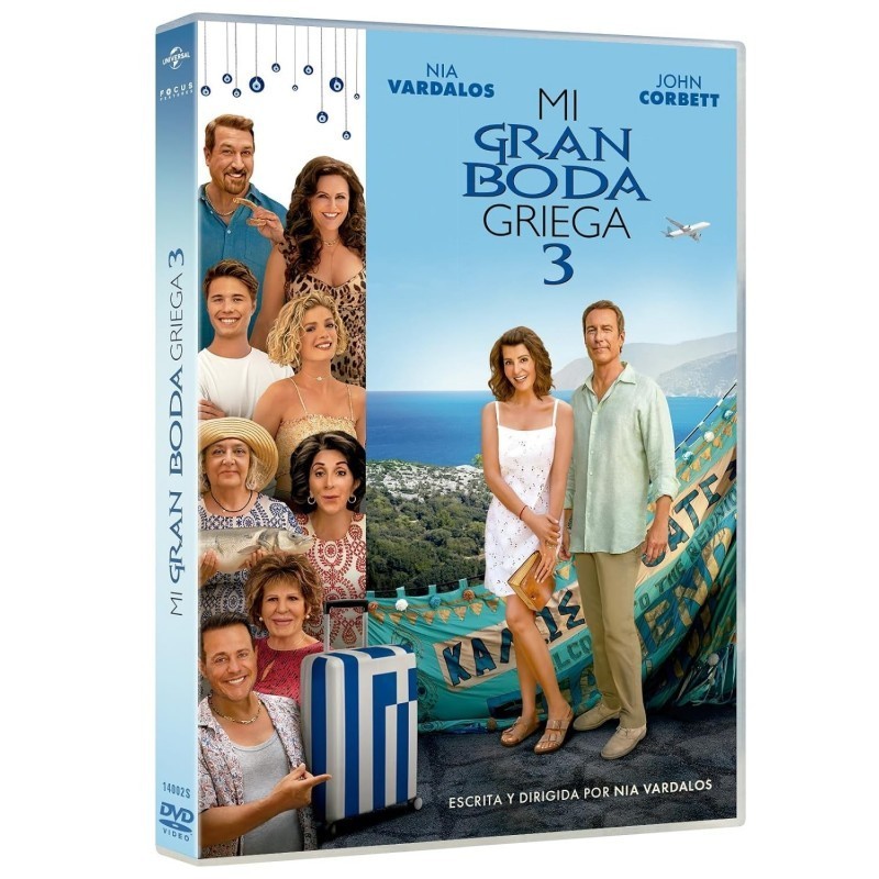 Mi Gran Boda Griega 3 [DVD] (2023) My Big Fat Greek Wedding 3