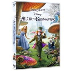 Alicia En El Pais De Las Maravillas Tim Burton Dvd