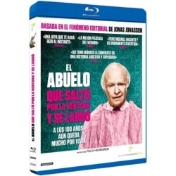 El Abuelo Que Salto Por La Ventana Y Se Largo Blu Ray 2013 Hundraaringen Som Klev Ut Genom Foenstret Och Foersvann