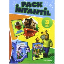 Pack Infantil Arthur Y El Perrito Perdido Hammy El Hamster Dvd