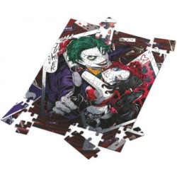 Redstring Does Not Apply Puzzle Lenticular Dc Comics Joker Y Harley Quinn 100 Piezas Multicolor One Size Rs531127