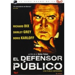 Cine Negro Rko El Defensor Publico Edicion Especial Contiene Libreto Exclusivo De 24 Paginas Dvd