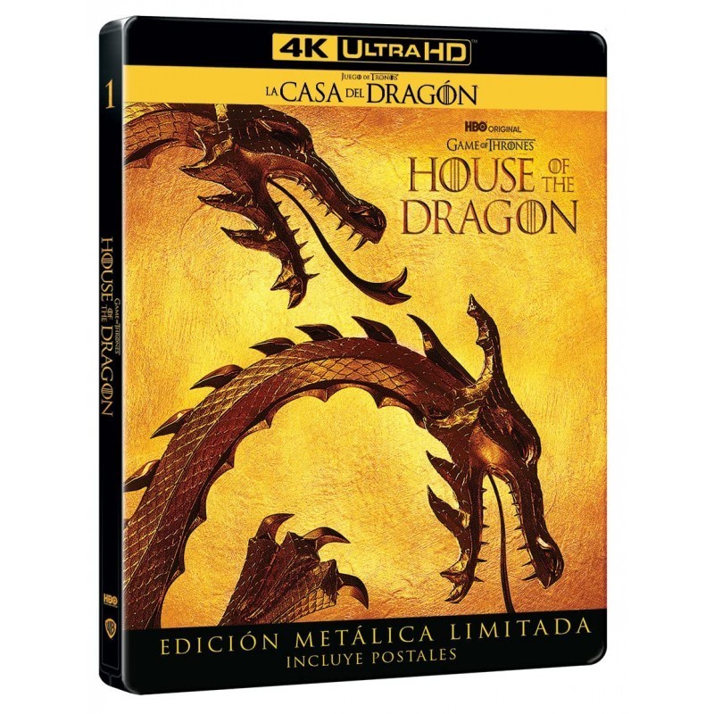 La Casa del Dragón (Edición especial) [4K UHD,Blu-ray] (2022) House...