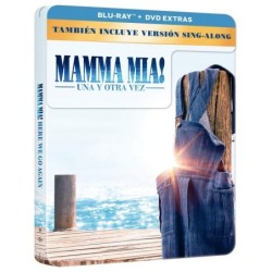 Mamma Mia Una Y Otra Vez Edicion Limitada Metal Bd Dvd Extras Blu Ray