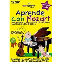 DVD Aprende Con Mozart