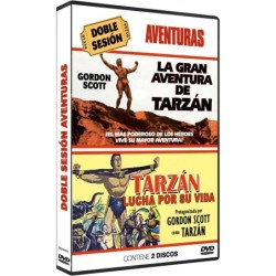 La Gran Aventura de Tarzan + Tarzán Lucha por su vida 2 DVD Tarzans Greatest Adventure + Tarzans Fight for Life