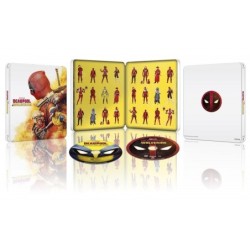 Deadpool y Lobezno, Steelbook 1 [4K UHD,Blu-ray] (2024) Deadpool & ...