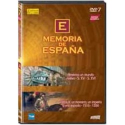 MEMORIA DE ESPAÑA 7 DVD AMERICA UN MUNDO NUEVO XV -XVI