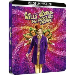 Un Mundo de Fantasía (Willy Wonka and the Chocolate Factory) - Steelbook 4k Ultra-HD + Blu-ray [Blu-ray]