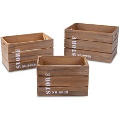 BUAR ARTESANOS CAJA STORE MARRON (35*23*21)