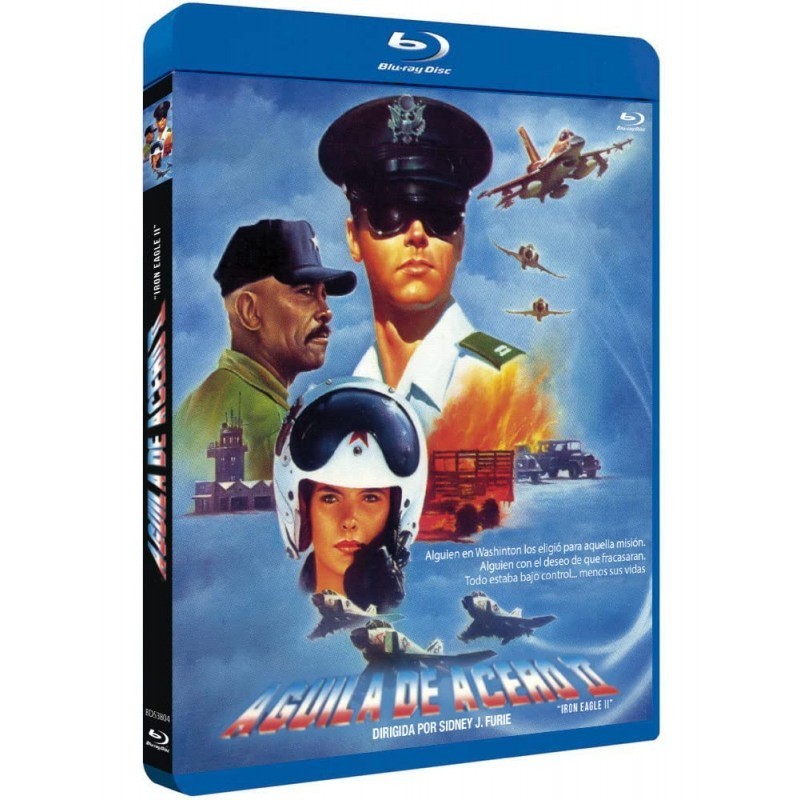 Águila de Acero II BD 1988 Iron Eagle II [Blu-ray]