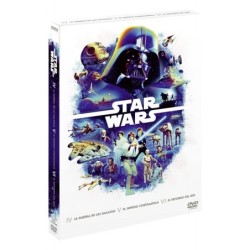 Trilogía Star Wars Episodios 4-6 (Ediciones remasterizadas) [DVD]