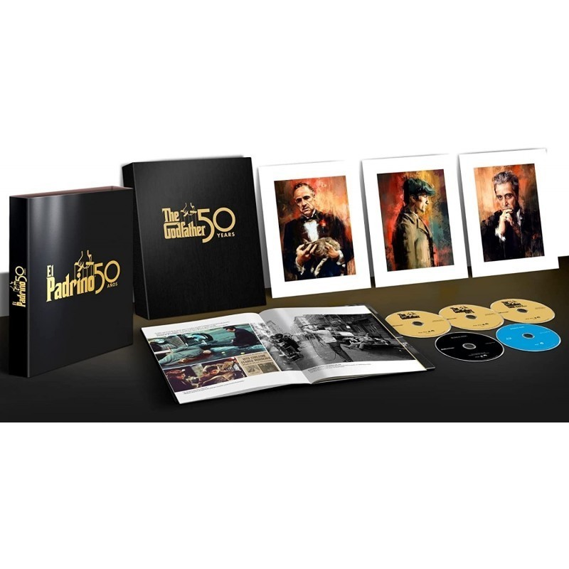 El padrino - Trilogia 50 Aniversario Premium - (4K UHD) - BD [Blu-ray]