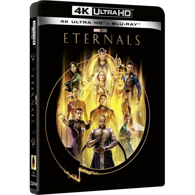 Eternals 4k UHD + Blu-ray [Blu-ray]