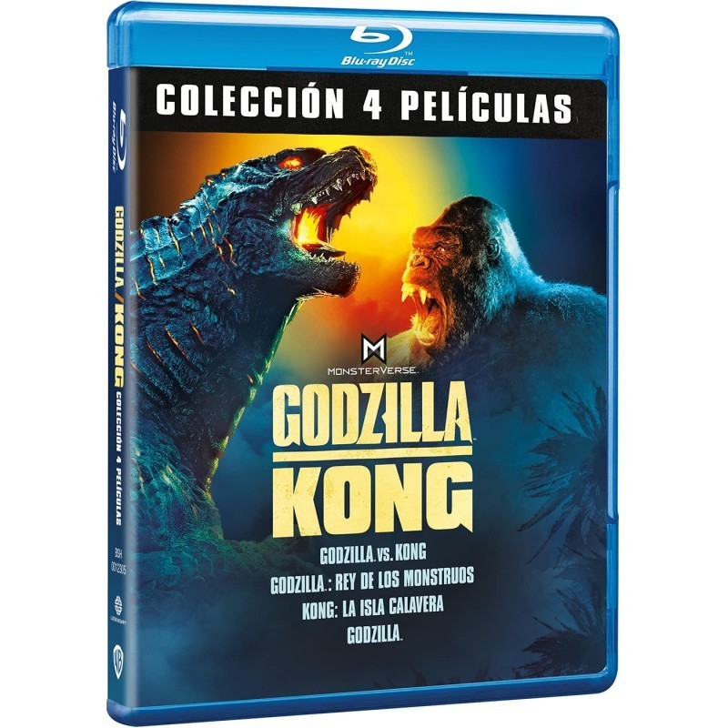 Pack Godzilla/Kong Monsterverse [Blu-ray]