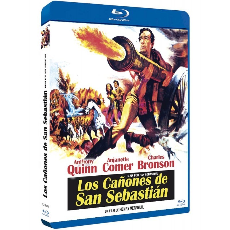 Los Cañones de San Sebastián [Blu-ray] (1968) La bataille de San Se...