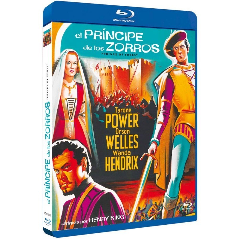 El Príncipe de los Zorros BDr 1949 Prince of Foxes [Blu-ray]