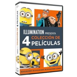 Pack: Gru 1-3 + Minions [DVD]