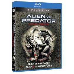 Alien Vs. Predator + Aliens Vs. Predator 2 [Blu-ray] (2004,2007) AV...