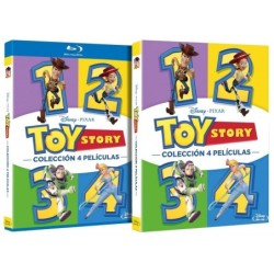 Toy Story + Toy Story 2 + Toy Story 3 + Toy Story 4 [Blu-ray] (1995...